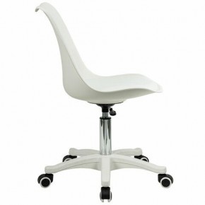 Кресло стул BRABIX "Eames MG-310 PL", пластик белый, экокожа белая, 532926 в Покачах - pokachi.mebel24.online | фото 3