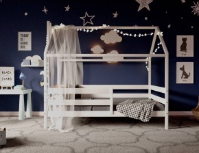 Кровать-домик 80*160 Белый в Покачах - pokachi.mebel24.online | фото 2