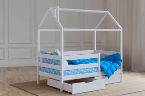 Кровать-домик 80*190 Белый в Покачах - pokachi.mebel24.online | фото 4
