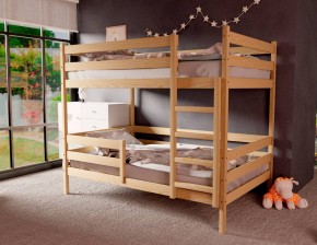 Кровать двухъярусная без крыши 80*190 без покраски в Покачах - pokachi.mebel24.online | фото 2