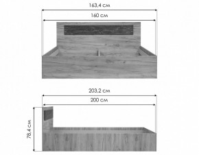 Кровать двуспальная Taika в Покачах - pokachi.mebel24.online | фото 12