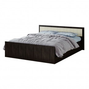 Кровать Фиеста 1600 LIGHT + Проложки LIGHT 1600 ДСП (Венге/Лоредо) в Покачах - pokachi.mebel24.online | фото 1