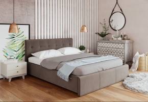 Кровать Изабелла с латами Newtone cacao 1600x2000 в Покачах - pokachi.mebel24.online | фото 2