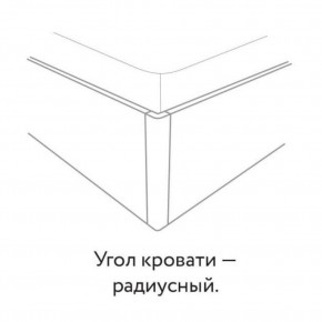 Кровать "Милана" с мягкой спинкой БЕЗ основания 1200х2000 в Покачах - pokachi.mebel24.online | фото 3