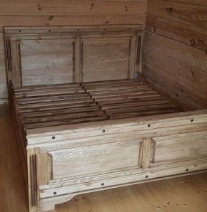 Кровать "Викинг 01" 1600 массив в Покачах - pokachi.mebel24.online | фото 2