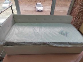 Кровать Зарина угловая Newtone light beige угол правый в Покачах - pokachi.mebel24.online | фото 2