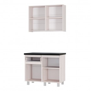 Кухня Тренд 1.0 м (Ясень белый) в Покачах - pokachi.mebel24.online | фото 2