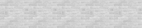 Кухонный фартук 610х3000х1,5 (композит) КМ Кирпич серый в Покачах - pokachi.mebel24.online | фото 1