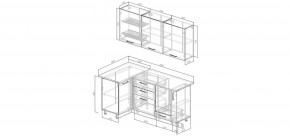 Кухонный гарнитур Антик 1000*1800 (Стол. 26мм) в Покачах - pokachi.mebel24.online | фото 2