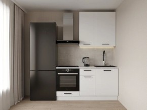Кухонный гарнитур Белый Глянец 1600 h950 (Стол. 26мм) в Покачах - pokachi.mebel24.online | фото 1