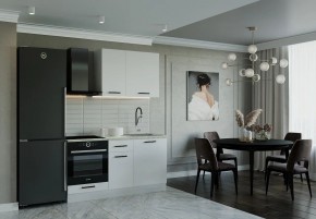 Кухонный гарнитур Белый Глянец 1600 (Стол. 38мм) в Покачах - pokachi.mebel24.online | фото 1