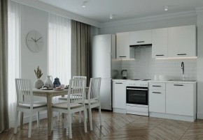 Кухонный гарнитур Белый Глянец 2000 (Стол. 38мм) в Покачах - pokachi.mebel24.online | фото