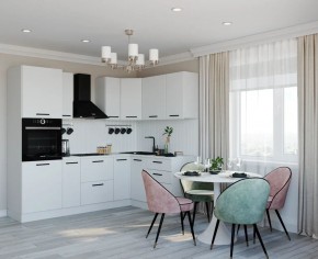 Кухонный гарнитур Белый Глянец 2400*1600 (Стол. 38мм) в Покачах - pokachi.mebel24.online | фото