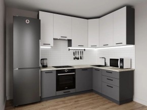 Кухонный гарнитур Меренга 2200*1600 h950 (Стол. 38мм) в Покачах - pokachi.mebel24.online | фото
