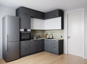 Кухонный гарнитур Меренга 2200*1700 (Стол. 38мм) в Покачах - pokachi.mebel24.online | фото