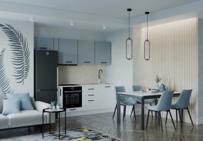 Кухонный гарнитур Ниагара 2550 (Стол. 38мм) в Покачах - pokachi.mebel24.online | фото