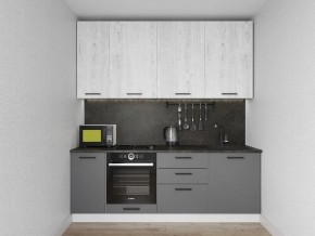 Кухонный гарнитур Санторини 2200 h 950 (Стол. 38мм) в Покачах - pokachi.mebel24.online | фото
