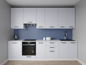 Кухонный гарнитур Смоки 2400 h950 (Стол. 38 мм) в Покачах - pokachi.mebel24.online | фото
