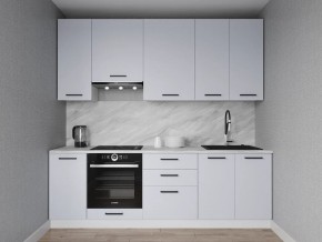 Кухонный гарнитур Смоки 3000 h950 (Стол. 26мм) в Покачах - pokachi.mebel24.online | фото