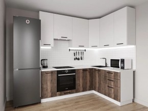 Кухонный гарнитур Старое Дерево 2200*1600 h950 (Стол. 26мм) в Покачах - pokachi.mebel24.online | фото