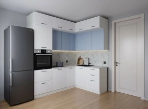 Кухонный гарнитур угловой Капри 2200*1700 (Стол. 38мм) в Покачах - pokachi.mebel24.online | фото