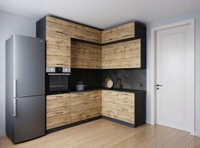 Кухонный гарнитур угловой Крафт 2200*1700 (Стол. 38мм) в Покачах - pokachi.mebel24.online | фото 2