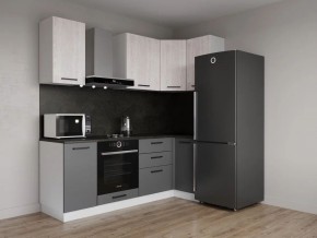 Кухонный гарнитур угловой Санторини 2200*1000 (Стол. 26мм) в Покачах - pokachi.mebel24.online | фото 1