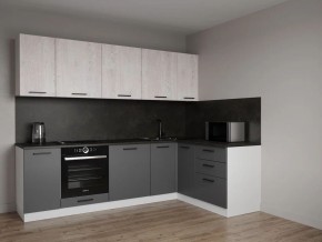Кухонный гарнитур угловой Санторини 2600*1600 (Стол. 38мм) в Покачах - pokachi.mebel24.online | фото 1