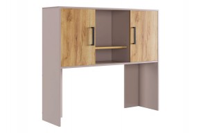 ЛАЙТ 2 Надстройка стола компьютерного (1200) кашемир в Покачах - pokachi.mebel24.online | фото