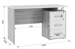 ЛАЙТ 2 Стол компьютерный (1200) в Покачах - pokachi.mebel24.online | фото 2