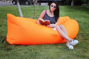 Лежак надувной Lamzac Airpuf Оранжевый в Покачах - pokachi.mebel24.online | фото 2
