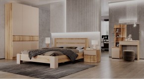 ЛЕНОРА Спальный гарнитур (модульный) кашемир в Покачах - pokachi.mebel24.online | фото