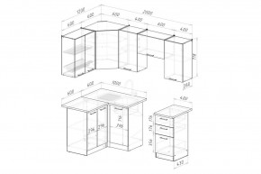 ЛИОРА Кухонный гарнитур Оптима 5 (1200*2000 мм) в Покачах - pokachi.mebel24.online | фото 2