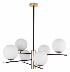 Люстра на штанге Arte Lamp Arkab A2225LM-6BK в Покачах - pokachi.mebel24.online | фото