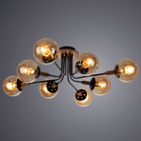 Люстра на штанге Arte Lamp Oxford A2716PL-8BK в Покачах - pokachi.mebel24.online | фото 2