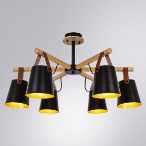 Люстра на штанге Arte Lamp Thomas A7032PL-6BK в Покачах - pokachi.mebel24.online | фото 2
