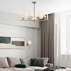 Люстра на штанге Eurosvet Marble 60158/5 латунь в Покачах - pokachi.mebel24.online | фото 2