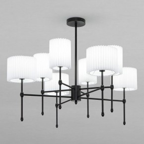 Люстра на штанге Eurosvet Notturno 60162/8 черный в Покачах - pokachi.mebel24.online | фото