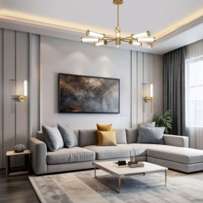 Люстра на штанге Eurosvet Stark 50386 LED латунь в Покачах - pokachi.mebel24.online | фото 3