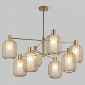 Люстра на штанге Eurosvet Voile 30192/8 золото в Покачах - pokachi.mebel24.online | фото