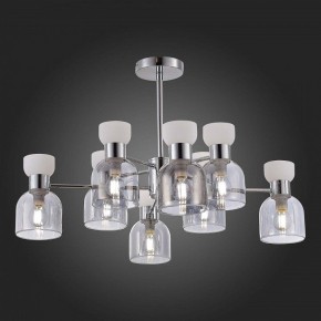Люстра на штанге EVOLUCE Vento SLE1045-102-08 в Покачах - pokachi.mebel24.online | фото 4