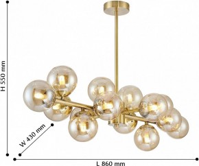 Люстра на штанге Favourite Varietas 2649-14P в Покачах - pokachi.mebel24.online | фото 6
