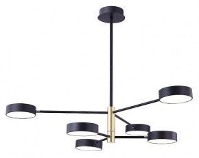 Люстра на штанге Freya Tibo FR6048CL-L6GR в Покачах - pokachi.mebel24.online | фото 5
