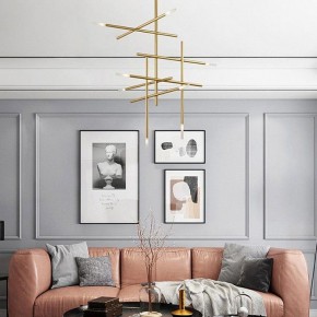 Люстра на штанге Imperiumloft Traverse Gold TRAVERSE01 в Покачах - pokachi.mebel24.online | фото 4