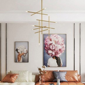 Люстра на штанге Imperiumloft Traverse Gold TRAVERSE01 в Покачах - pokachi.mebel24.online | фото 5