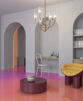 Люстра на штанге Maytoni Arco MOD223PL-08BS в Покачах - pokachi.mebel24.online | фото 4