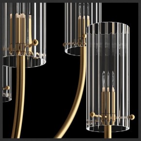 Люстра на штанге Maytoni Arco MOD223PL-08BS в Покачах - pokachi.mebel24.online | фото 5