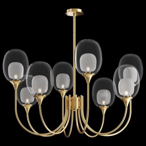 Люстра на штанге Maytoni Aura MOD016PL-08BS в Покачах - pokachi.mebel24.online | фото 2