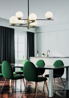 Люстра на штанге Maytoni Nostalgia MOD048PL-06G в Покачах - pokachi.mebel24.online | фото 3
