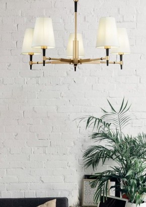 Люстра на штанге Maytoni Zaragoza H001CL-05BS в Покачах - pokachi.mebel24.online | фото 5